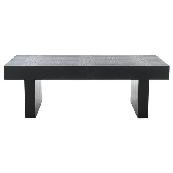Safavieh Habana Modern Ash Veneer Coffee Table, Black