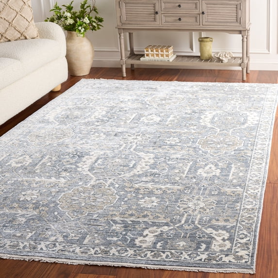 Safavieh Haj Jalili Santos Medallion Area Rug, Light Blue, 6' x 9'