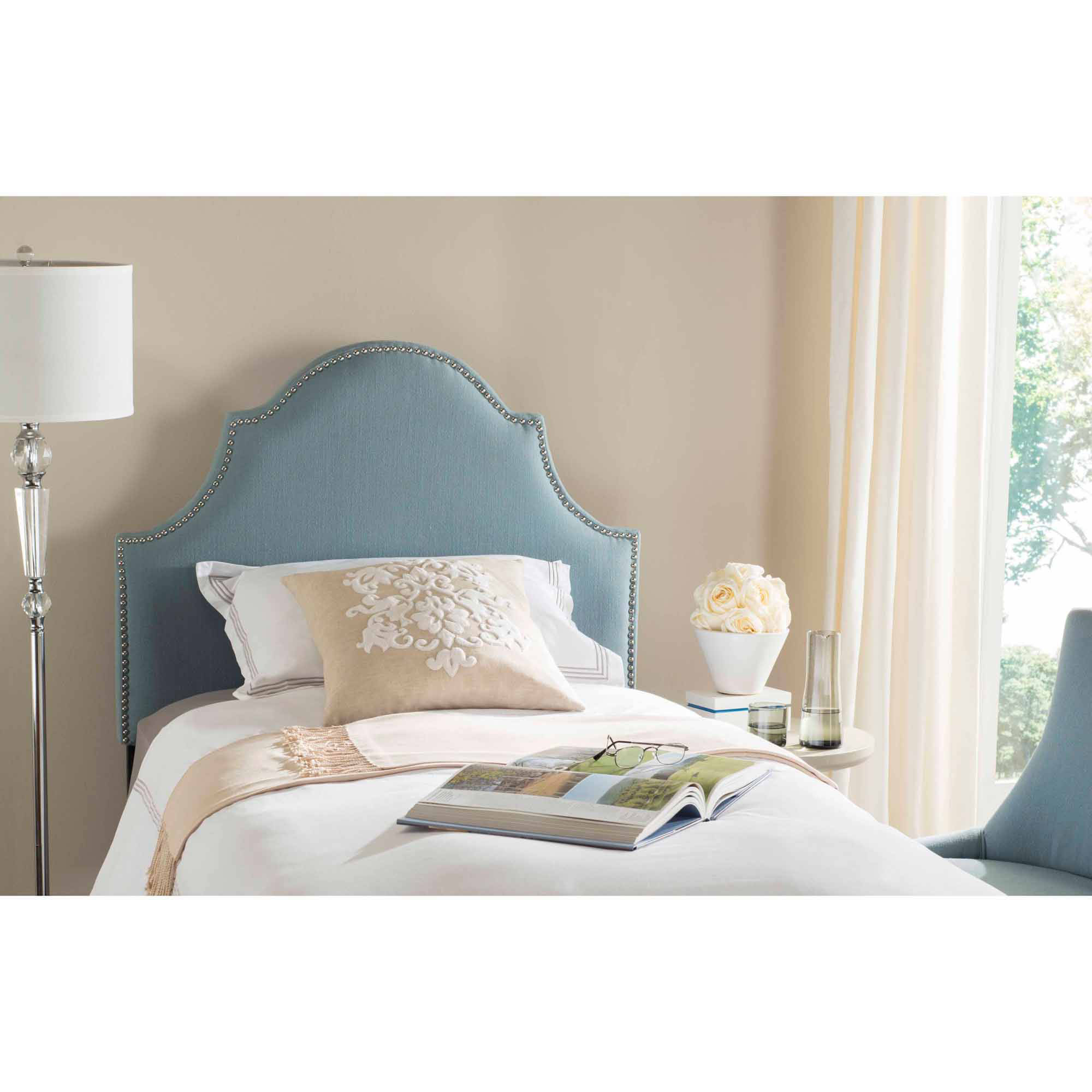 Safavieh Hallmar Arched Headboard, Multiple Colors
