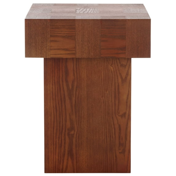 Safavieh Hamona Modern Wood End Table, Walnut