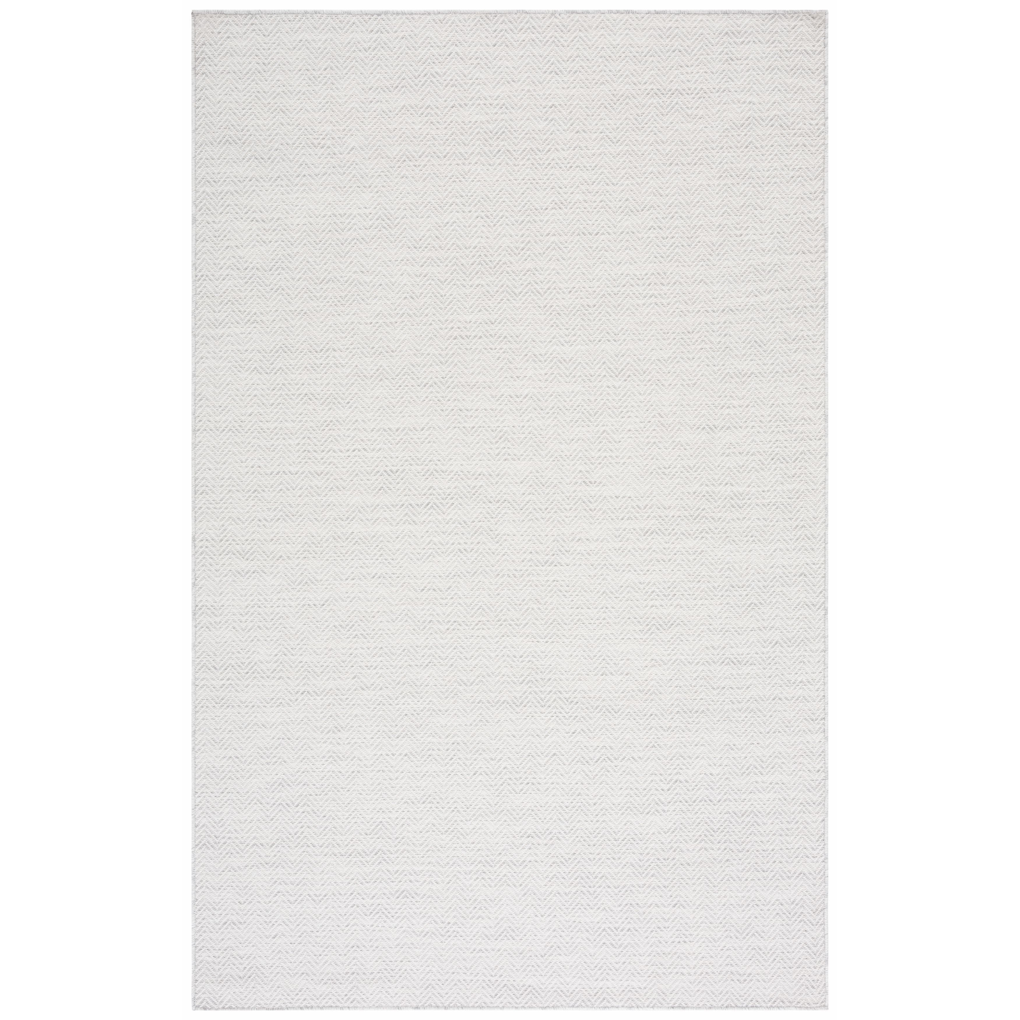 Hampton Ivory Multi 4' x 6' Reversible Wool Synthetic Rug