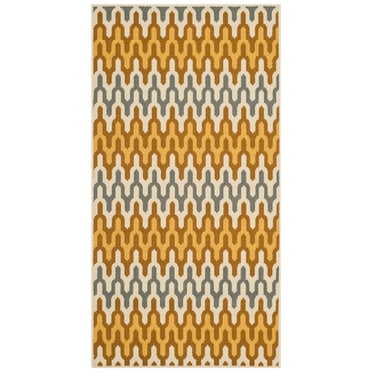 Safavieh  Hampton Shameka Modern Indoor/ Outdoor Patio Backyard Rug Camel/Brown 2'7" x 5' 3' x 5', 2' x 3'