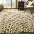 thumbnail image 1 of Safavieh Hampton Yvonne Chevron Indoor/Outdoor Area Rug, Brown/Ivory, 2'7" x 5', 1 of 8