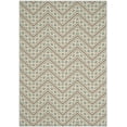 thumbnail image 1 of Safavieh Hampton Yvonne Chevron Indoor/Outdoor Area Rug, Light Blue/Ivory, 5'1" x 7'7", 1 of 5