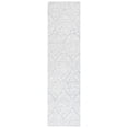 thumbnail image 1 of Safavieh  Hand-Tufted Ebony Melia Modern & Contemporary Wool Rug 2'3" x 9' Runner - Blue/Ivory, 1 of 5