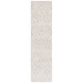 thumbnail image 1 of Safavieh  Hand-Tufted Ebony Melia Modern & Contemporary Wool Rug 2'3" x 9' Runner - Grey/Ivory, 1 of 5