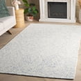 thumbnail image 1 of Safavieh  Hand-Tufted Ebony Melia Modern & Contemporary Wool Rug 6' Square - Blue/Ivory, 1 of 5