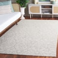 thumbnail image 1 of Safavieh  Hand-Tufted Ebony Melia Modern & Contemporary Wool Rug 6' Square - Grey/Ivory, 1 of 5