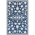 thumbnail image 1 of Safavieh  Hand-Tufted Ebony Moonika Modern & Contemporary Wool Rug 3' x 5' - Navy/Ivory, 1 of 5