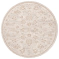 thumbnail image 1 of Safavieh  Hand-Tufted Ebony Moonika Modern & Contemporary Wool Rug 6' Round - Ivory/Beige, 1 of 5