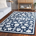 thumbnail image 1 of Safavieh  Hand-Tufted Ebony Moonika Modern & Contemporary Wool Rug 8' x 10' - Navy/Ivory, 1 of 5