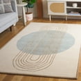 thumbnail image 1 of Safavieh Rodeo Drive Lorin Abstract Area Rug, Ivory/Blue, 6' x 6' Square, 1 of 10
