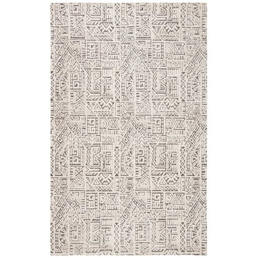 Safavieh  Hand-Woven Classic Vintage Sofika Aztec Cotton Rug 3'  x  5' 3' x 5' Indoor,Handmade Rectangle
