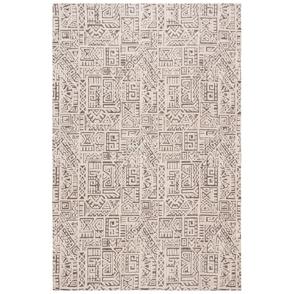 Safavieh  Hand-Woven Classic Vintage Sofika Aztec Cotton Rug 9'  x  12' 9' x 12' Indoor,Handmade Rectangle