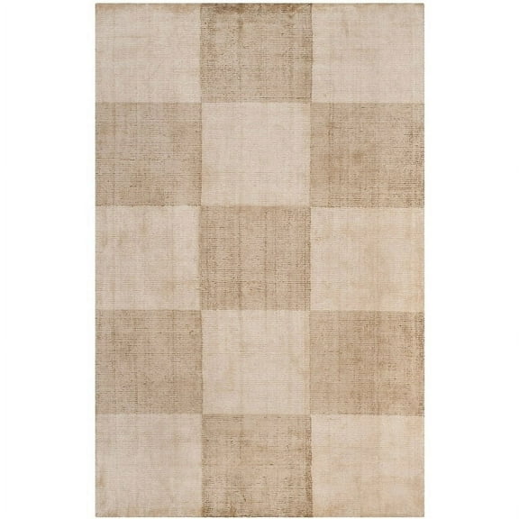 Safavieh  Hand-knotted Indo Nepal Abagail Checkered Wool Rug