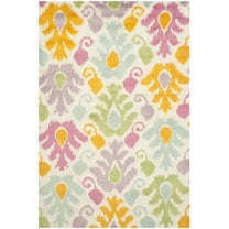 Safavieh  Hand-knotted Kenya Jazlene Southwestern Tribal Wool Rug 6' x 9' 6' x 9'