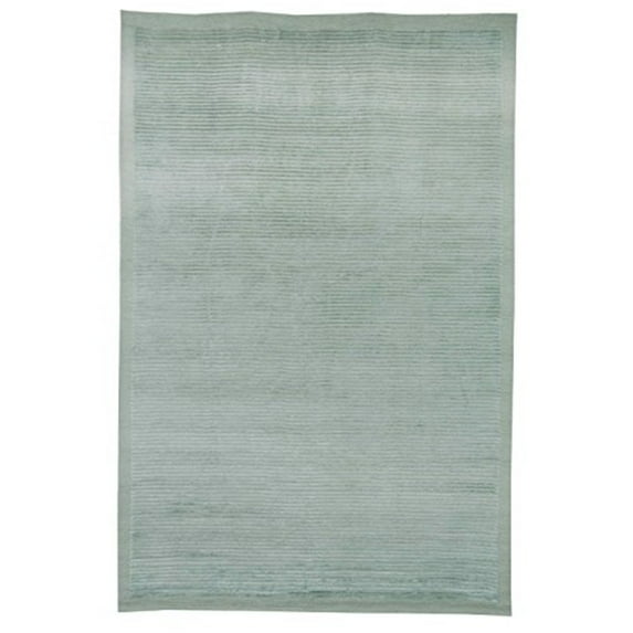 Traditional Rug - Tibetan Wool/Silk -Light Green-Color:Light Green,Design:Traditional,Shape:Small Rectangle,Size:5'L x 3'W