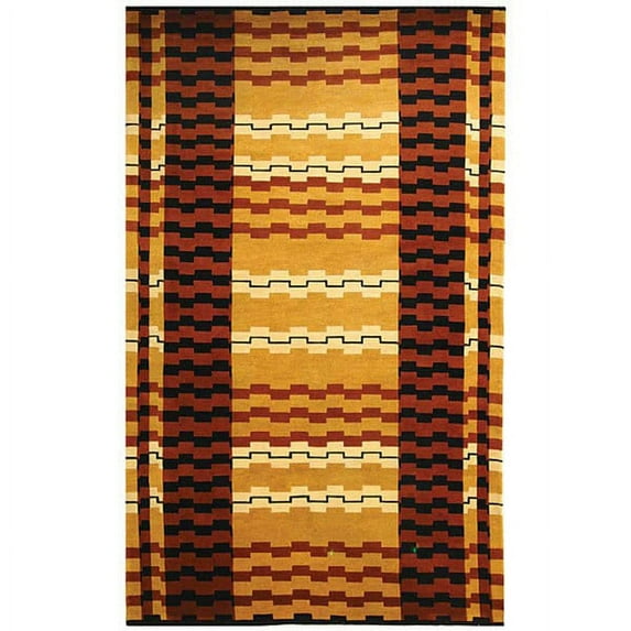 Safavieh Hand-knotted Zipper Contemporary Wool Rug