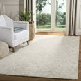 thumbnail image 1 of SAFAVIEH Abstract Brock Geometric Area Rug, Ivory/Light Blue, 6' x 8', 1 of 9