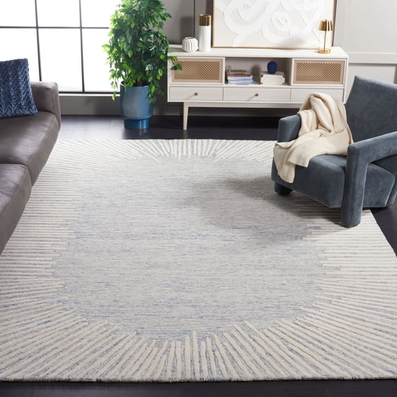 Safavieh Abstract Frieda Radiate Area Rug, Blue/Ivory, 11' x 15'