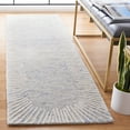 thumbnail image 1 of Safavieh Abstract Frieda Radiate Runner Rug, Blue/Ivory, 2'3" x 12', 1 of 10