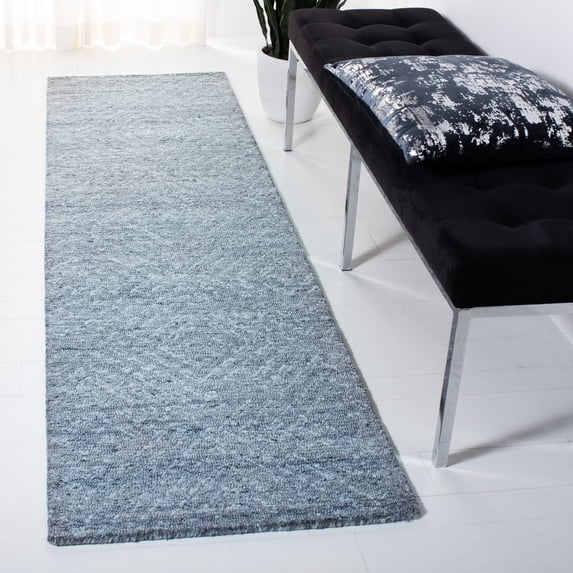 SAFAVIEH Abstract Lily Geometric Runner Rug, Blue, 2'3" x 6'