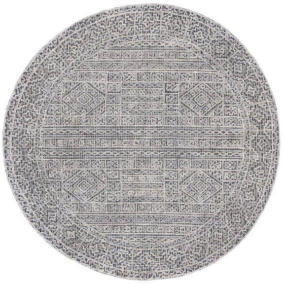Safavieh  Handmade Abstract Kalinka Modern Wool Rug 6'  x  6' 6' Round Indoor,Handmade Round
