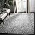 thumbnail image 1 of SAFAVIEH Abstract Amadine Geometric Wool Area Rug, Gray/Ivory, 6' x 9', 1 of 8