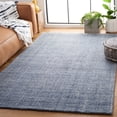 thumbnail image 1 of SAFAVIEH Abstract Yorick Striped Polyester Area Rug, Ivory/Navy, 3' x 5', 1 of 12