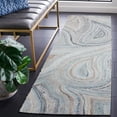 thumbnail image 1 of SAFAVIEH Abstract Hypatia Swirls Runner Rug, Beige/Blue, 2'3" x 8', 1 of 9