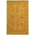 thumbnail image 1 of Traditional Rug - Antiquity Wool Pile -Dark Gold/Green-Color:Dark Gold/Green,Design:Traditional,Shape:Medium Rectangle,Size:9'L x 6'W, 1 of 4