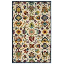 Safavieh  Handmade Aspen Agatha Boho Tribal Wool Rug 6' x 9' 6' x 9' Indoor, Handmade Living Room, Bedroom, Dining Room Rectangle