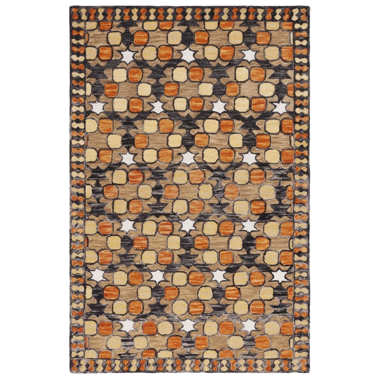Aspen 5' Round Handmade Wool Tufted Area Rug