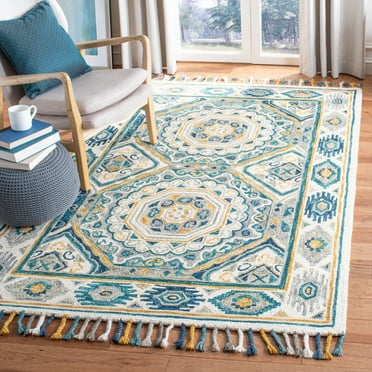 Safavieh  Handmade Aspen Bohemian & Eclectic Tribal Wool Rug 4'  x  6' 4' x 6' Indoor,Handmade Rectangle