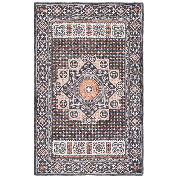 Safavieh Handmade Aspen Eusebia Boho Wool Rug 5' x 8' 5' x 8' Indoor,Handmade Rectangle
