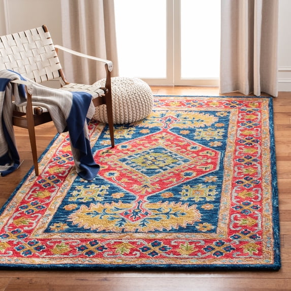 Safavieh Aspen Issabellarose Floral Bordered Area Rug