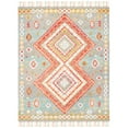 thumbnail image 1 of Safavieh  Handmade Aspen Rita Boho Tribal Wool Rug Grey/Red 2' x 3' 2' x 3' Indoor,Accent,Handmade Rectangle, 1 of 10
