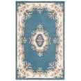 thumbnail image 1 of SAFAVIEH Aubusson Albus Medallion Area Rug, Blue/Ivory, 5' x 8', 1 of 11