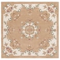 thumbnail image 1 of SAFAVIEH Aubusson Albus Medallion Area Rug, Beige/Ivory, 6' x 6' Square, 1 of 11