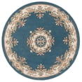 thumbnail image 1 of SAFAVIEH Aubusson Albus Medallion Area Rug, Blue/Ivory, 6' x 6' Round, 1 of 10