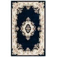 thumbnail image 1 of SAFAVIEH Aubusson Albus Medallion Area Rug, Navy/Ivory, 6' x 9', 1 of 11