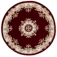 thumbnail image 1 of SAFAVIEH Aubusson Albus Medallion Area Rug, Red/Ivory, 6' x 6' Round, 1 of 10