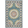 thumbnail image 1 of Safavieh  Handmade Blossom Delfina Modern Floral Wool Rug 5' x 8' 5' x 8', 1 of 7