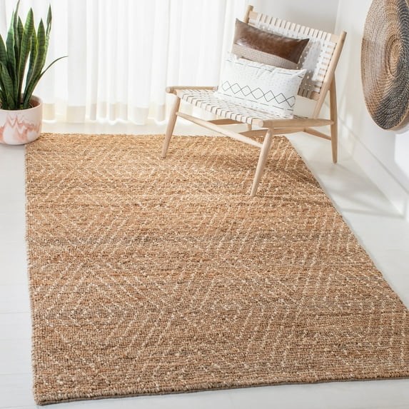 SAFAVIEH Bohemian Caymen Geometric Area Rug, Natural/Ivory, 4' x 6'