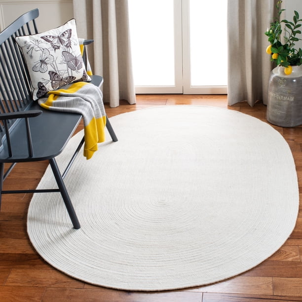Free Shipping! SAFAVIEH Braided Ronan Confetti Solid Area Rug