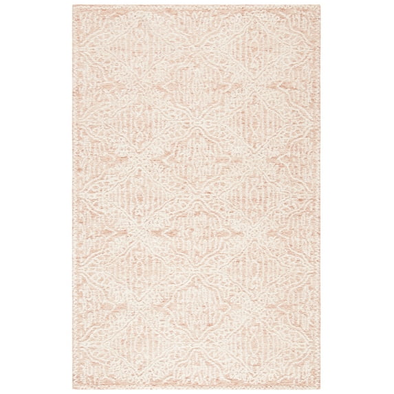 SAFAVIEH Capri Oralee Medallion Area Rug, Rust/Ivory, 6' x 9'