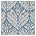 thumbnail image 1 of SAFAVIEH Capri Proinsias Leaves Wool Area Rug, Grey/Ivory, 3' x 3' Square, 1 of 12