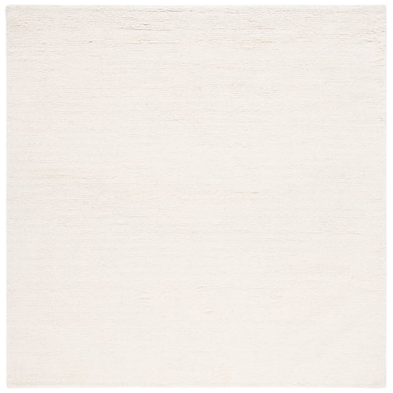 SAFAVIEH Casablanca Katharine Distressed Area Rug, Ivory, 4' x 4' Square