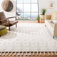 thumbnail image 1 of SAFAVIEH Casablanca Victoria Moroccan Wool Area Rug, Ivory/Beige, 8' x 10', 1 of 4