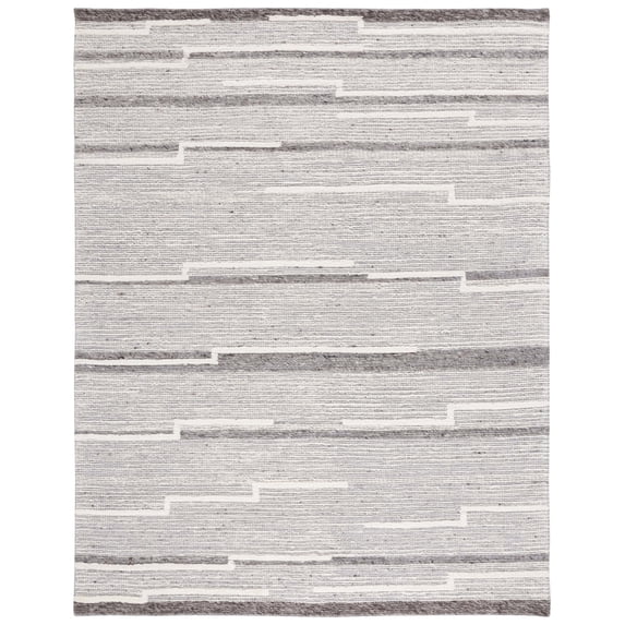 SAFAVIEH Casablanca Jermaine Geometric Area Rug, Ivory/Gray, 8' x 10'